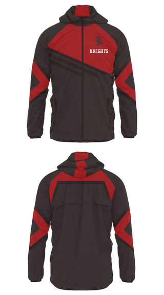 Windbreaker, Knights, Wrestling, Teamtime, Team time, sublimation, custom sports apparel, team uniforms, spirit wear, spiritwear, sports uniforms, custom shirts, team store, custom team store, fundraiser sports, apparel fundraiser