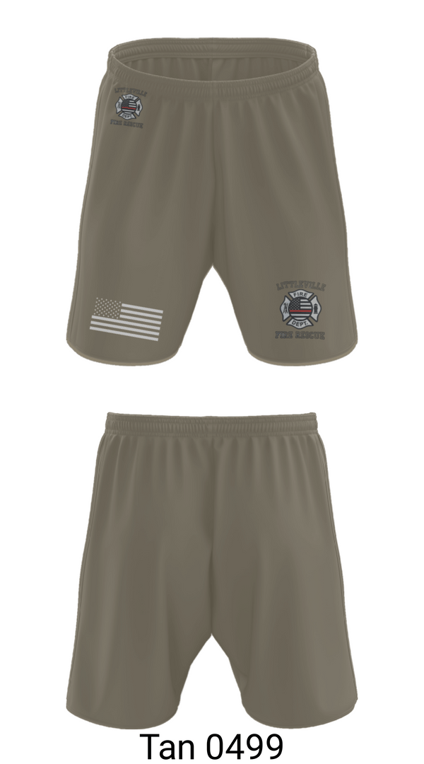 Athletic Shorts With Pockets, Littleville Fire & Rescue, Fire Department, Teamtime, Team time, sublimation, custom sports apparel, team uniforms, spirit wear, spiritwear, sports uniforms, custom shirts, team store, custom team store, fundraiser sports, apparel fundraiser