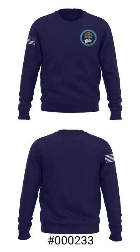 Crew Neck Sweatshirt, Learning Tree Elementary School, Spirit Store, Teamtime, Team time, sublimation, custom sports apparel, team uniforms, spirit wear, spiritwear, sports uniforms, custom shirts, team store, custom team store, fundraiser sports, apparel fundraiser