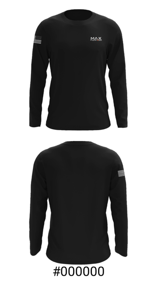 Long Sleeve Performance Shirt, Max Purpose Academy Basketball, Men's Basketball, Teamtime, Team time, sublimation, custom sports apparel, team uniforms, spirit wear, spiritwear, sports uniforms, custom shirts, team store, custom team store, fundraiser sports, apparel fundraiser