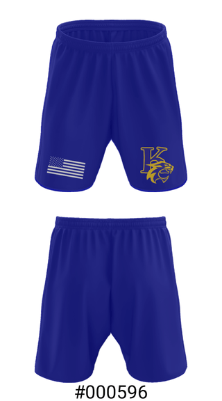 Athletic Shorts With Pockets, Kemper County High School, Spirit Store, Teamtime, Team time, sublimation, custom sports apparel, team uniforms, spirit wear, spiritwear, sports uniforms, custom shirts, team store, custom team store, fundraiser sports, apparel fundraiser