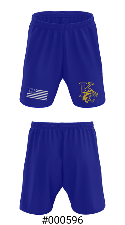 Kemper County High School 22810685 Athletic Shorts With Pockets - 15
