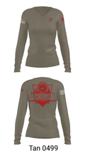 RSS EMPIRE STATE 18505980 Women's Long Sleeve V-neck Shirt - 39