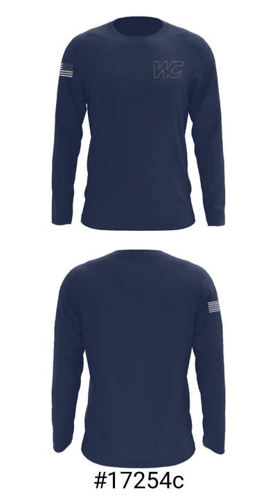 Willow Canyon High School Basketball 81698703 Long Sleeve Performance Shirt - 18