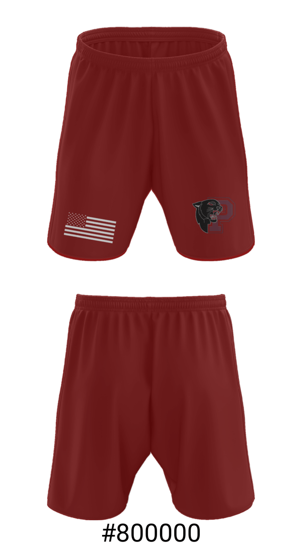 Athletic Shorts With Pockets, Princeton High School Baketball, Men's Basketball, Teamtime, Team time, sublimation, custom sports apparel, team uniforms, spirit wear, spiritwear, sports uniforms, custom shirts, team store, custom team store, fundraiser sports, apparel fundraiser