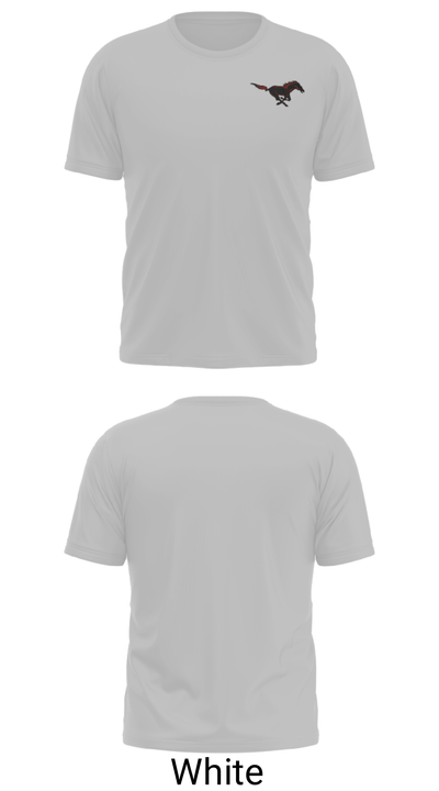 Edgewood High School Swimming 89925372 Short Sleeve Performance Shirt - 5