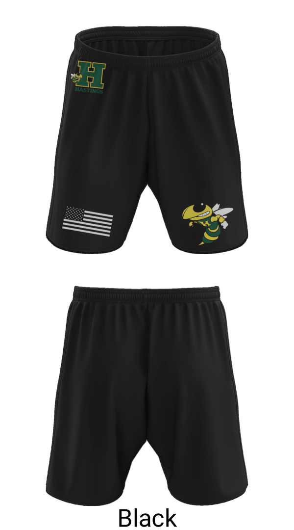 Athletic Shorts With Pockets, Hastings High School Basketball, Men's Basketball, Teamtime, Team time, sublimation, custom sports apparel, team uniforms, spirit wear, spiritwear, sports uniforms, custom shirts, team store, custom team store, fundraiser sports, apparel fundraiser