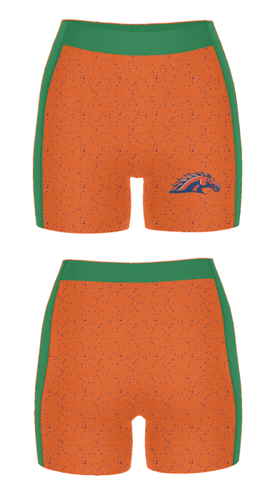 Cerro Gordo Junior High School Basketball 23902465 Women's Compression Shorts - 28