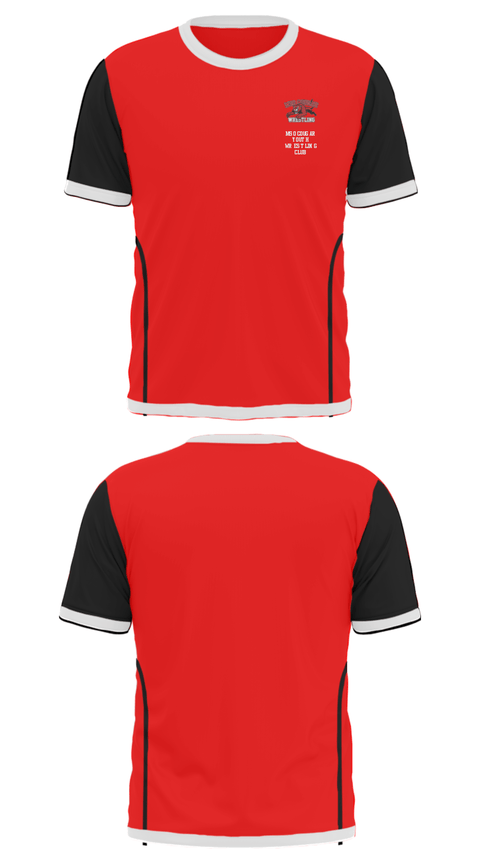 Short Sleeve Performance Shirt, Mso Cougar Youth Wrestling Club, Wrestling, Teamtime, Team time, sublimation, custom sports apparel, team uniforms, spirit wear, spiritwear, sports uniforms, custom shirts, team store, custom team store, fundraiser sports, apparel fundraiser