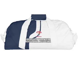 Duffle Bag, Warrington Warwick Boys Basketball Association, Men's Basketball, Teamtime, Team time, sublimation, custom sports apparel, team uniforms, spirit wear, spiritwear, sports uniforms, custom shirts, team store, custom team store, fundraiser sports, apparel fundraiser