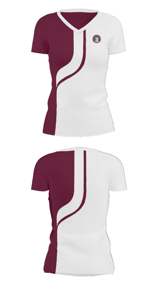 Women's Short Sleeve Vneck Shirt, Perry Elementary School, Spirit Store, Teamtime, Team time, sublimation, custom sports apparel, team uniforms, spirit wear, spiritwear, sports uniforms, custom shirts, team store, custom team store, fundraiser sports, apparel fundraiser