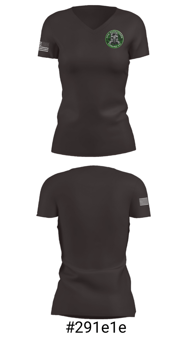 Women's Short Sleeve Vneck Shirt, 5150 OUTFITTERS GAMING, E-Sports, Teamtime, Team time, sublimation, custom sports apparel, team uniforms, spirit wear, spiritwear, sports uniforms, custom shirts, team store, custom team store, fundraiser sports, apparel fundraiser