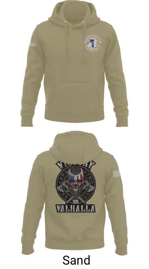 Hoodie, 1-50 infantry battalion, Army, Teamtime, Team time, sublimation, custom sports apparel, team uniforms, spirit wear, spiritwear, sports uniforms, custom shirts, team store, custom team store, fundraiser sports, apparel fundraiser