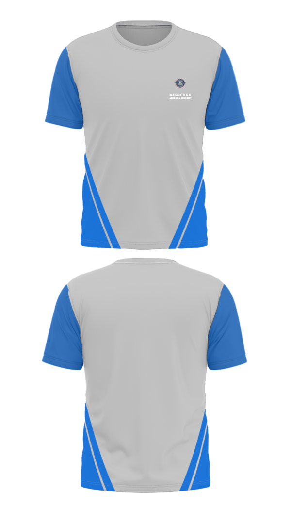 Short Sleeve Performance Shirt, Kenston High School Hockey, Ice Hockey, Teamtime, Team time, sublimation, custom sports apparel, team uniforms, spirit wear, spiritwear, sports uniforms, custom shirts, team store, custom team store, fundraiser sports, apparel fundraiser