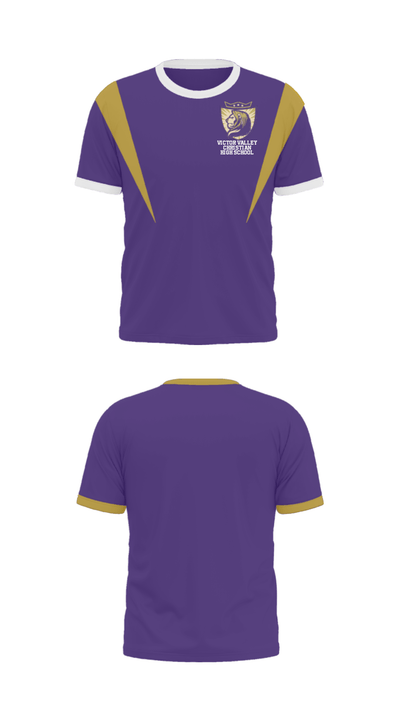Victor Valley Christian High School 28915688 Short Sleeve Performance Shirt - 32