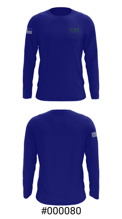 St Mary's High School Swimming 5266148 Long Sleeve Performance Shirt - 18
