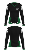 Sunridge Middle School 64098478 Women's Long Sleeve V-neck Shirt - 29