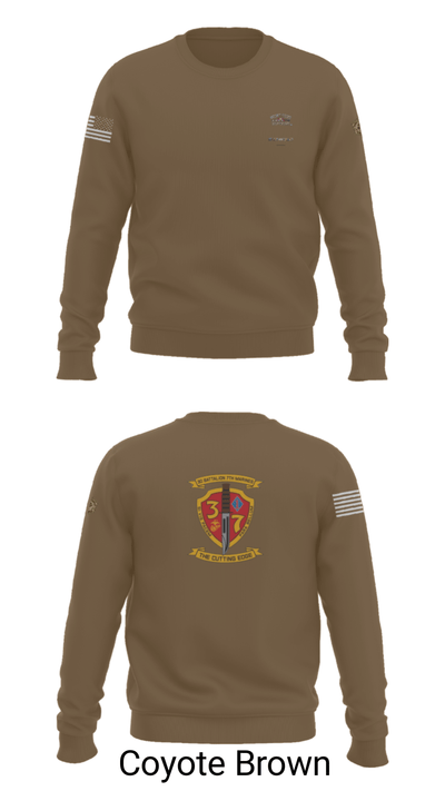 3rd. Battalion 7th. Marines 15768807 Crew Neck Sweatshirt - 10