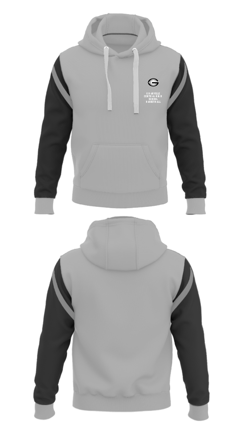 Hoodie, Granville Central High School Basketball, Men's Basketball, Teamtime, Team time, sublimation, custom sports apparel, team uniforms, spirit wear, spiritwear, sports uniforms, custom shirts, team store, custom team store, fundraiser sports, apparel fundraiser