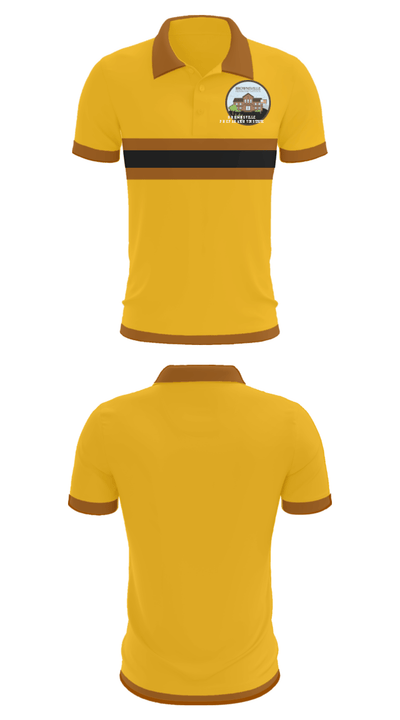 Brownsville Preparatory Institute 8022395 Short Sleeve Performance Polo - 34
