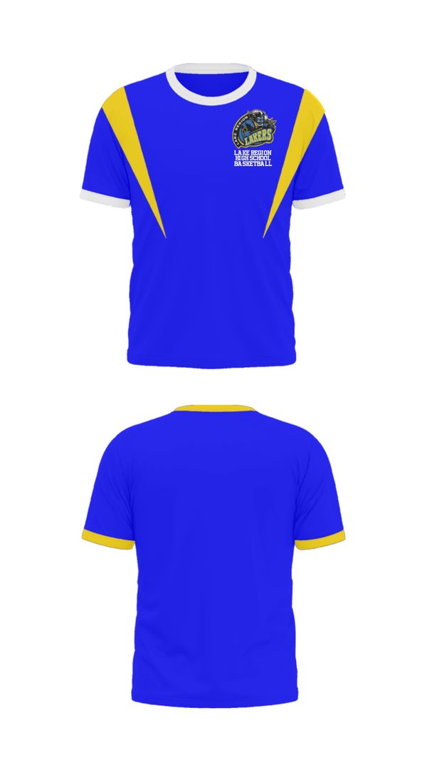 Short Sleeve Performance Shirt, Lake Region High School Basketball, Women's Basketball, Teamtime, Team time, sublimation, custom sports apparel, team uniforms, spirit wear, spiritwear, sports uniforms, custom shirts, team store, custom team store, fundraiser sports, apparel fundraiser
