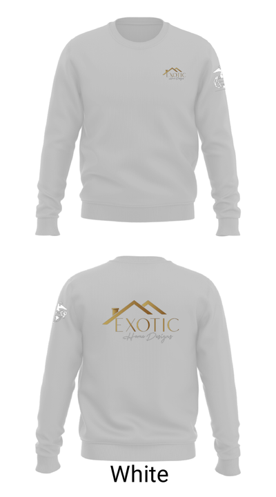 Exotic home designs 63002040 Crew Neck Sweatshirt - 2