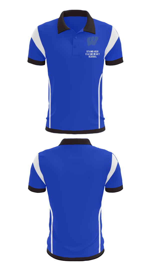 Short Sleeve Performance Polo, Stambaugh Elementary School, Spirit Store, Teamtime, Team time, sublimation, custom sports apparel, team uniforms, spirit wear, spiritwear, sports uniforms, custom shirts, team store, custom team store, fundraiser sports, apparel fundraiser