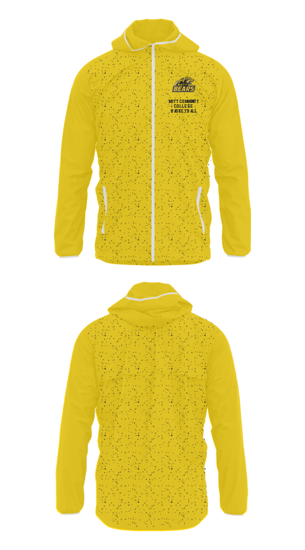 Windbreaker, Mott Community College Basketball, Men's Basketball, Teamtime, Team time, sublimation, custom sports apparel, team uniforms, spirit wear, spiritwear, sports uniforms, custom shirts, team store, custom team store, fundraiser sports, apparel fundraiser
