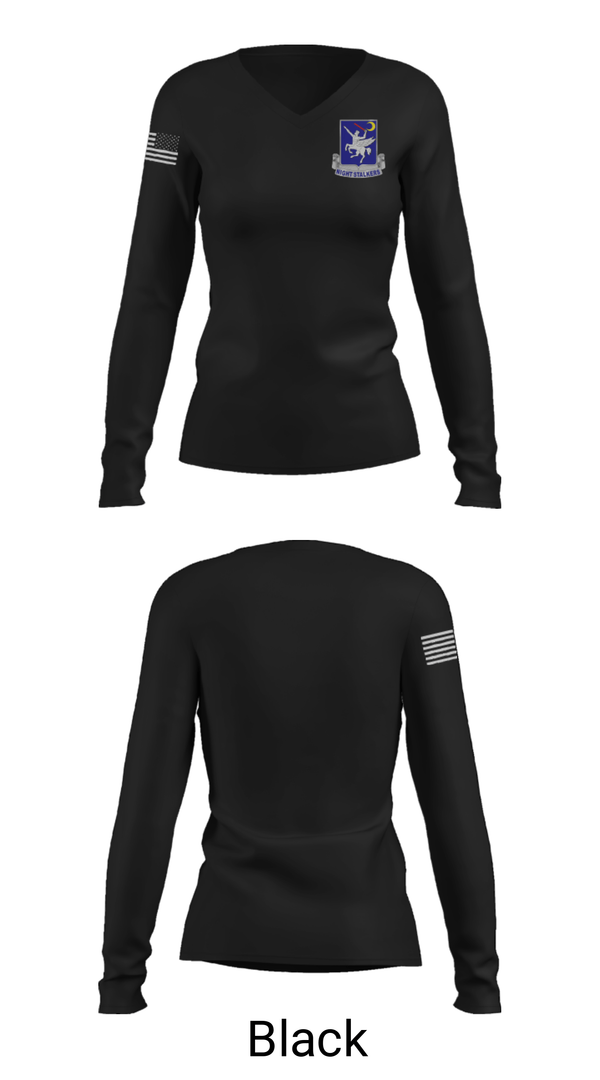 Women's Long Sleeve Vneck Shirt, , Army, Teamtime, Team time, sublimation, custom sports apparel, team uniforms, spirit wear, spiritwear, sports uniforms, custom shirts, team store, custom team store, fundraiser sports, apparel fundraiser