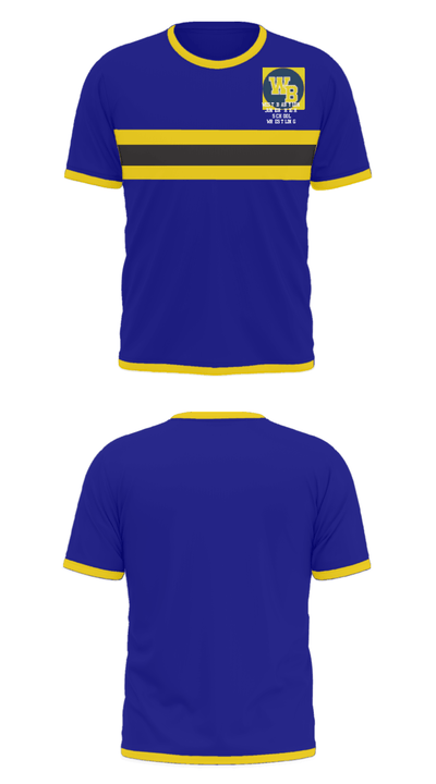 West Babylon Junior High School Wrestling 63836967 Short Sleeve Performance Shirt - 22