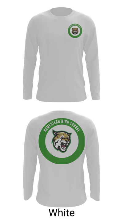Hempstead High School Basketball 68535161 Long Sleeve Performance Shirt - 4