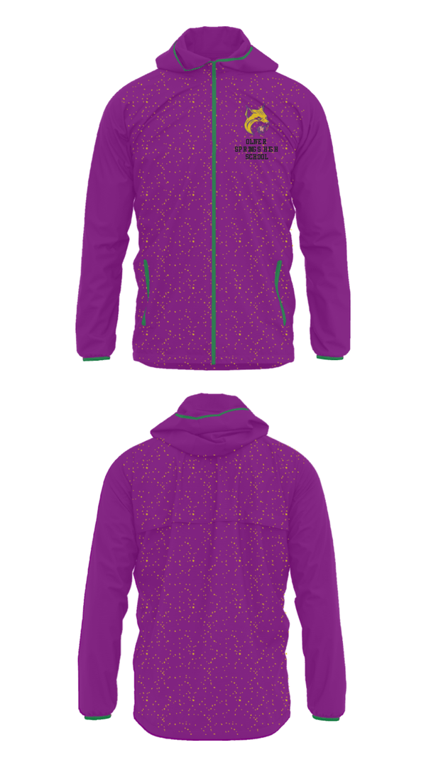 Windbreaker, Oliver Springs High School, Spirit Store, Teamtime, Team time, sublimation, custom sports apparel, team uniforms, spirit wear, spiritwear, sports uniforms, custom shirts, team store, custom team store, fundraiser sports, apparel fundraiser