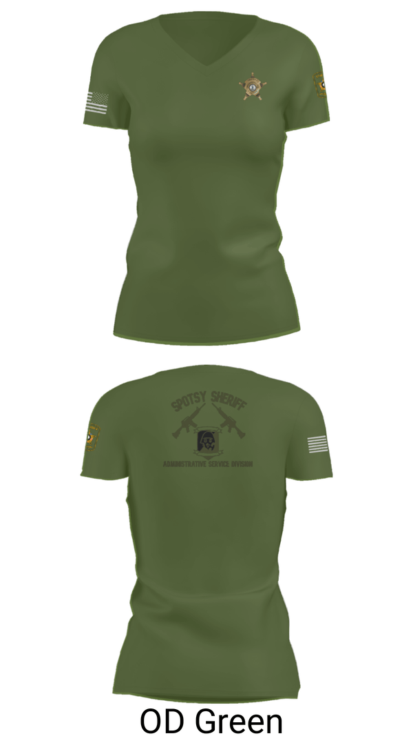 Women's Short Sleeve Vneck Shirt, , Police, Teamtime, Team time, sublimation, custom sports apparel, team uniforms, spirit wear, spiritwear, sports uniforms, custom shirts, team store, custom team store, fundraiser sports, apparel fundraiser