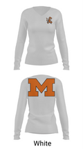Washington High School Wrestling 75731174 Women's Long Sleeve V-neck Shirt - 6