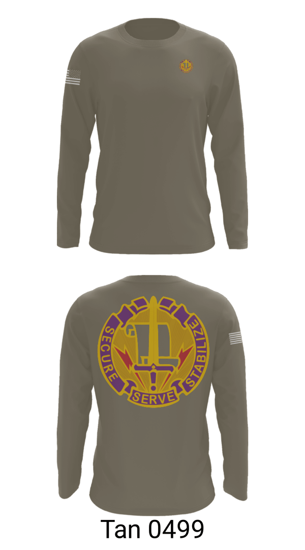 Long Sleeve Performance Shirt, 405th Civil Affairs Battalion, Army, Teamtime, Team time, sublimation, custom sports apparel, team uniforms, spirit wear, spiritwear, sports uniforms, custom shirts, team store, custom team store, fundraiser sports, apparel fundraiser