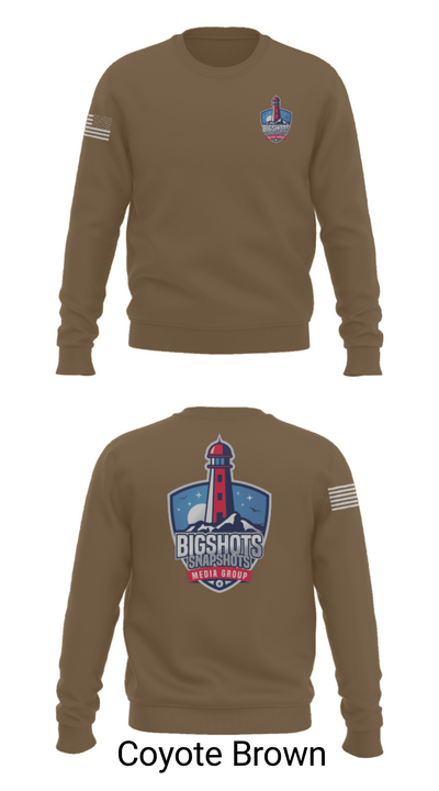 Bigshots Snapshots media group 52572161 Crew Neck Sweatshirt - 2