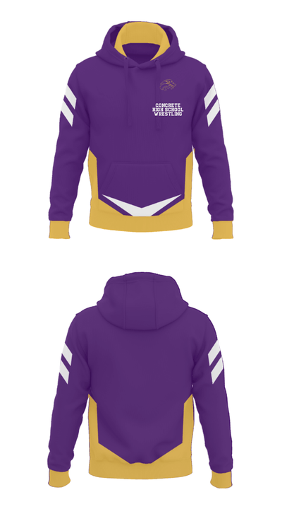 Concrete High School Wrestling 41279943 Hoodie - 24