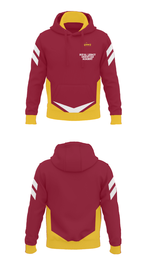 Hoodie, Royal Legacy Christian Academy, Spirit Store, Teamtime, Team time, sublimation, custom sports apparel, team uniforms, spirit wear, spiritwear, sports uniforms, custom shirts, team store, custom team store, fundraiser sports, apparel fundraiser