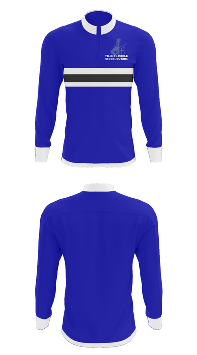 Valley Catholic School Swimming 91203344 Quarter Zip Jacket - 27