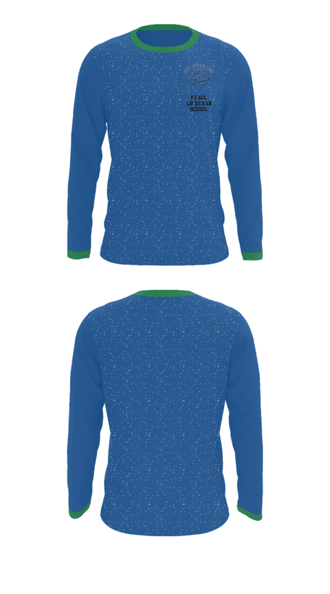 Long Sleeve Performance Shirt, Peace Lutheran School, Spirit Store, Teamtime, Team time, sublimation, custom sports apparel, team uniforms, spirit wear, spiritwear, sports uniforms, custom shirts, team store, custom team store, fundraiser sports, apparel fundraiser