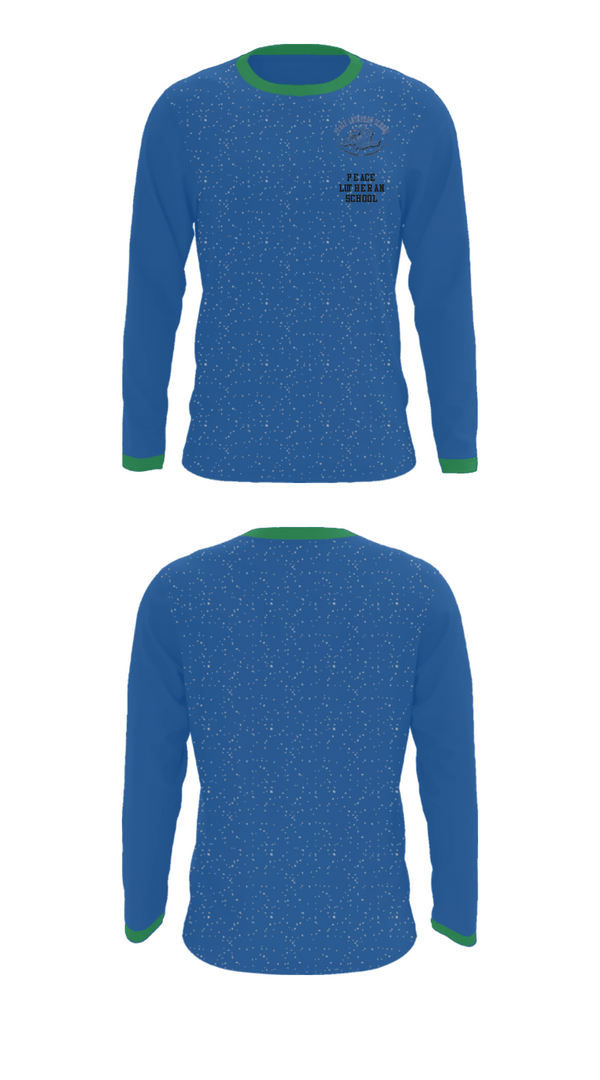 Long Sleeve Performance Shirt, Peace Lutheran School, Spirit Store, Teamtime, Team time, sublimation, custom sports apparel, team uniforms, spirit wear, spiritwear, sports uniforms, custom shirts, team store, custom team store, fundraiser sports, apparel fundraiser