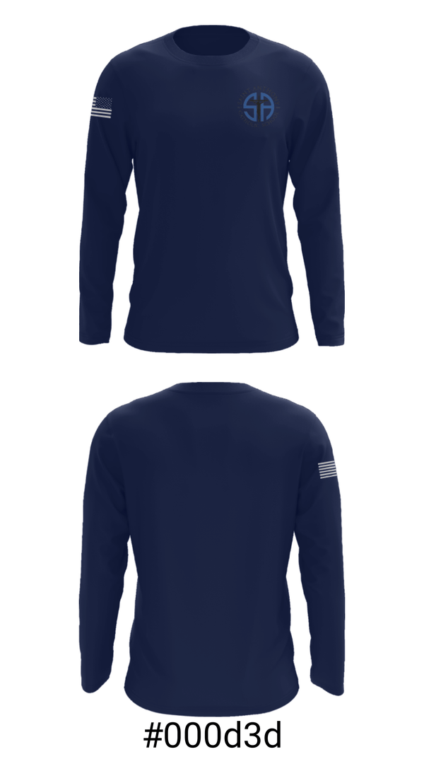 Long Sleeve Performance Shirt, St Anthony Catholic School Catholic School Sys, Spirit Store, Teamtime, Team time, sublimation, custom sports apparel, team uniforms, spirit wear, spiritwear, sports uniforms, custom shirts, team store, custom team store, fundraiser sports, apparel fundraiser
