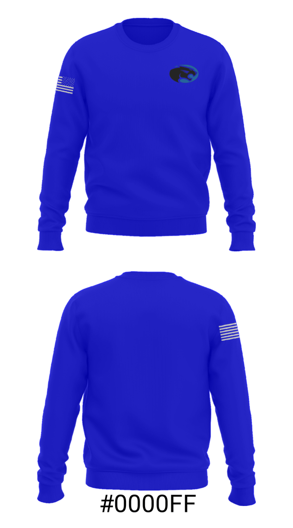 Crew Neck Sweatshirt, Paradise Honors High School, Spirit Store, Teamtime, Team time, sublimation, custom sports apparel, team uniforms, spirit wear, spiritwear, sports uniforms, custom shirts, team store, custom team store, fundraiser sports, apparel fundraiser