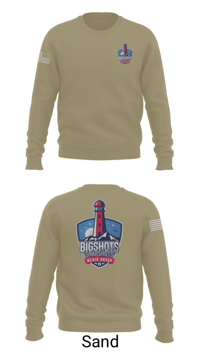 Bigshots Snapshots media group 52572161 Crew Neck Sweatshirt - 6
