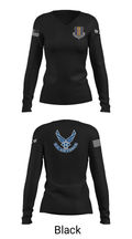 33rd Tactical Fighter Wing 38217245 Women's Long Sleeve V-neck Shirt - 23