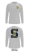 Saline Middle School Wrestling 11317795 Long Sleeve Performance Shirt - 4