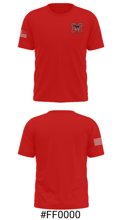 Mcdougle Middle School Basketball 81434355 Short Sleeve Performance Shirt - 19