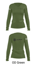 APF 42978430 Women's Long Sleeve V-neck Shirt - 31