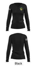 Live Oak High School Swimming 98269774 Women's Long Sleeve V-neck Shirt - 13