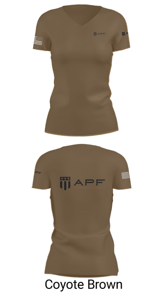 Women's Short Sleeve Vneck Shirt, APF, Army, Teamtime, Team time, sublimation, custom sports apparel, team uniforms, spirit wear, spiritwear, sports uniforms, custom shirts, team store, custom team store, fundraiser sports, apparel fundraiser